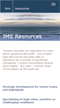 Mobile Screenshot of jmsresources.com